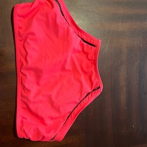 No Boundaries pink bikini top size large